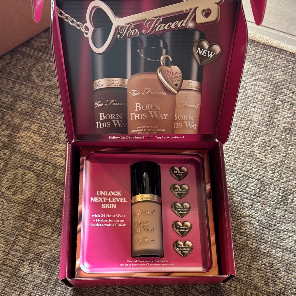 UNOPENED- Too Faced Born This Way Foundation - Shade Nude